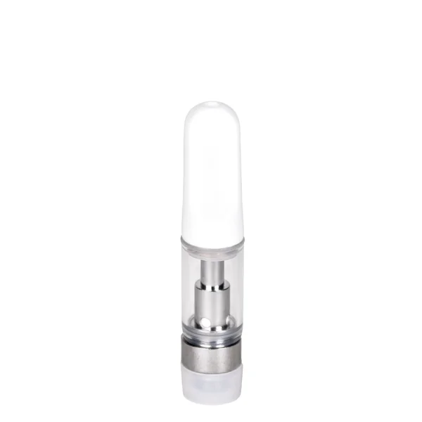 0.5mL 510 Push Top White Tip Vape Cartridge