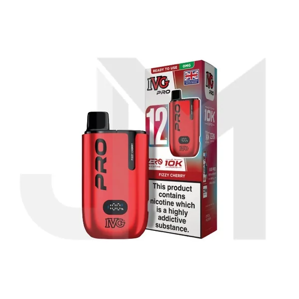 0mg IVG Pro 12 Pod Vape Kit 10000 Puffs - Image 3