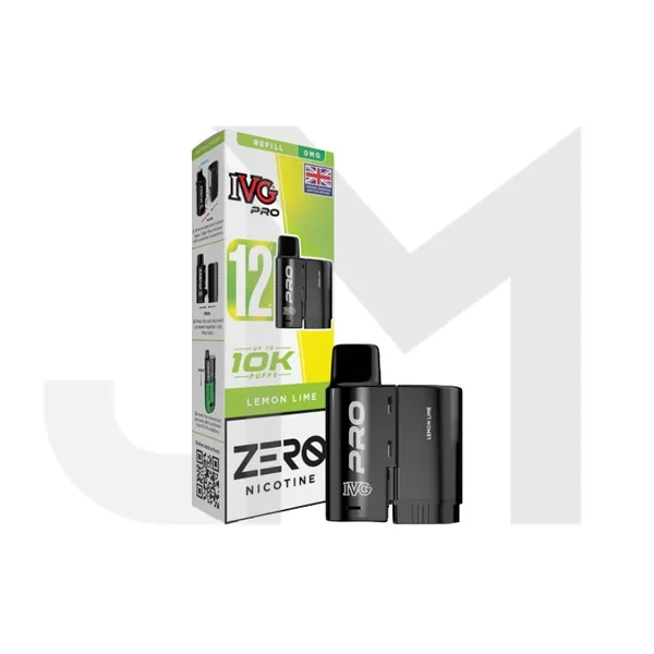 0mg IVG Pro 12 Refill Pods 10000 Puffs - Image 5