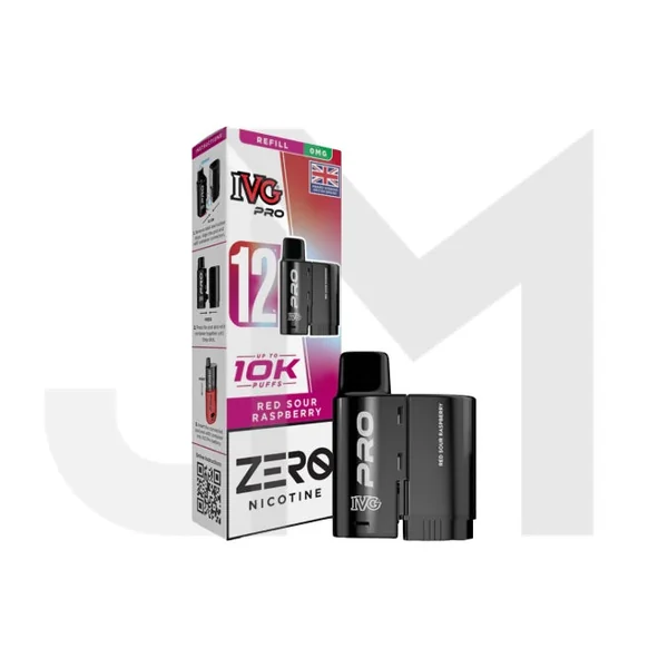 0mg IVG Pro 12 Refill Pods 10000 Puffs - Image 7