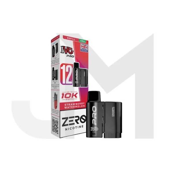 0mg IVG Pro 12 Refill Pods 10000 Puffs - Image 10