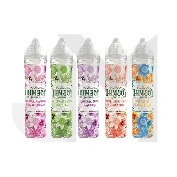 0mg Ohm Boy 60ml Longfills (50VG/50PG)