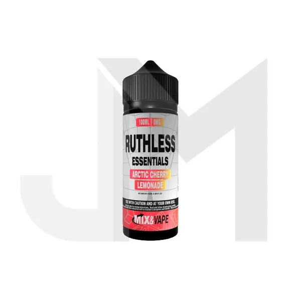 0mg Ruthless Essentials 100ml Shortfill (60VG/40PG) - Image 2