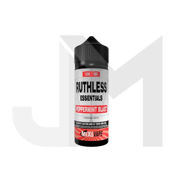 0mg Ruthless Essentials 100ml Shortfill (60VG/40PG) - Image 6