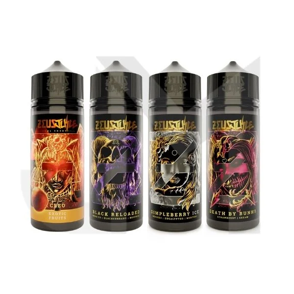 0mg Zeus Juice 100ml Shortfill (70VG/30PG)