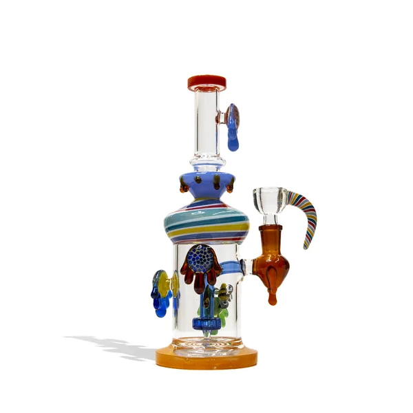 10 inch Dab Rig with Multi Designed Pearls - Image 2