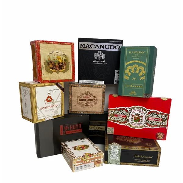 10 Premium Empty Cigar Boxes - Image 2