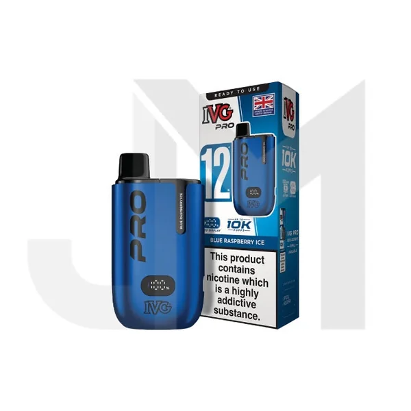 10mg IVG Pro 12 Prefilled Pod Vape Kit 10000 Puffs - Image 2