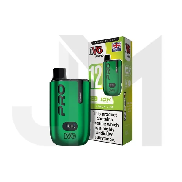 10mg IVG Pro 12 Prefilled Pod Vape Kit 10000 Puffs - Image 5