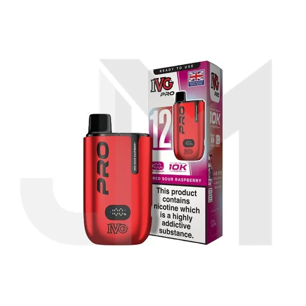 10mg IVG Pro 12 Prefilled Pod Vape Kit 10000 Puffs - Image 6
