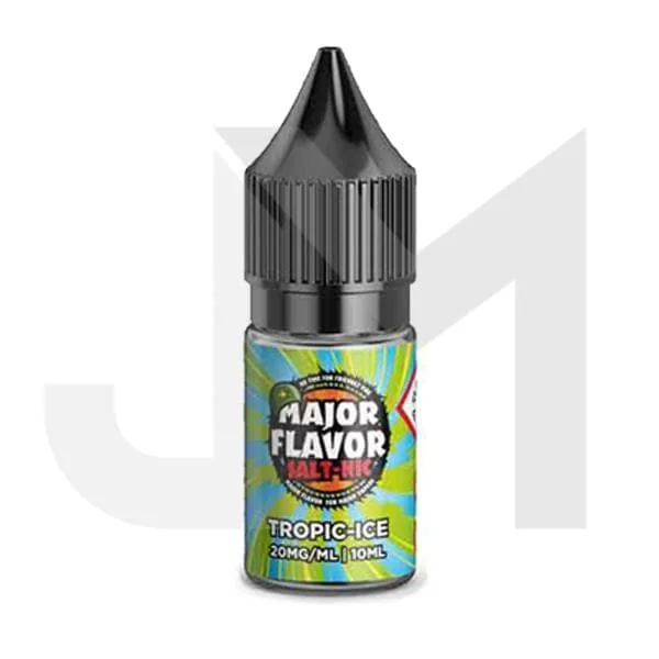 10mg Major Flavor Nic Salts 10ml (60VG/40PG) - Image 2