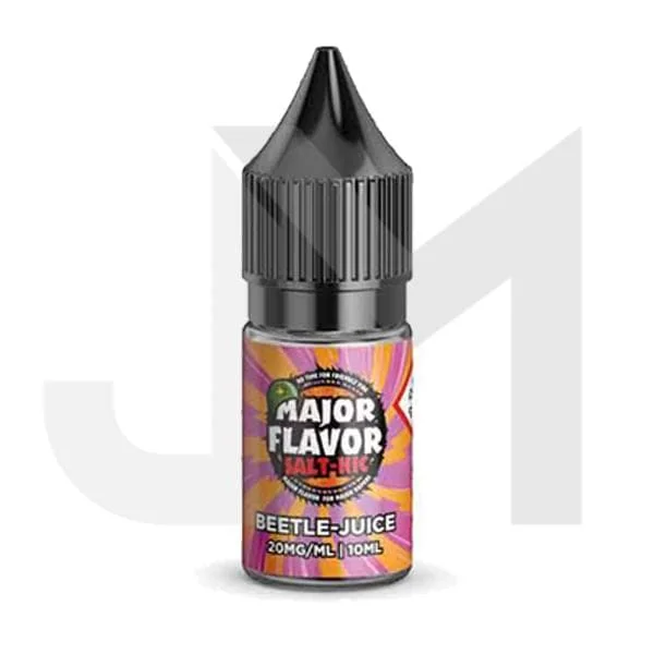 10mg Major Flavor Nic Salts 10ml (60VG/40PG) - Image 6