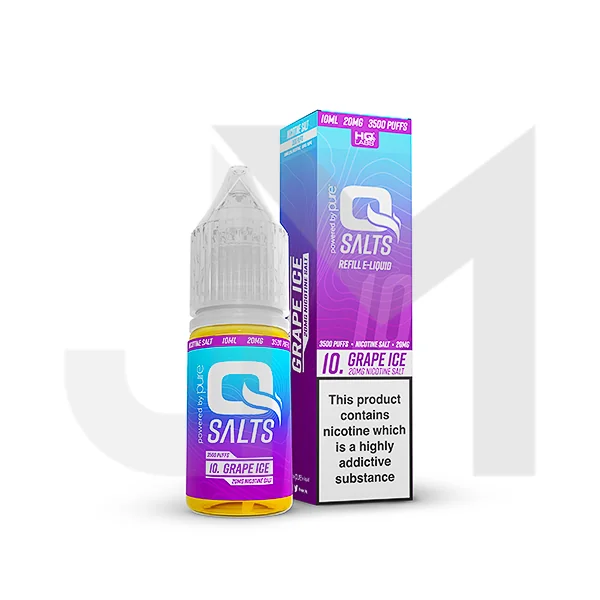 10mg Q Salts Nic Salts 10ml (50VG/50PG) - Image 7