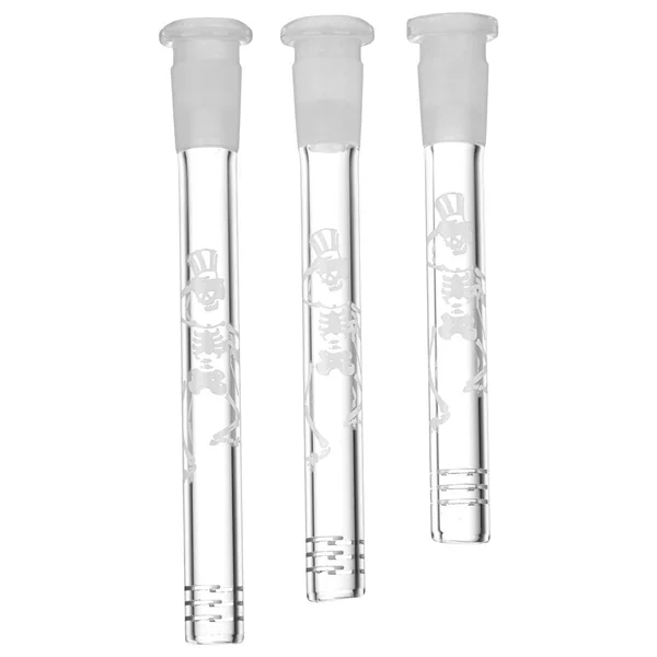 12CT DISPLAY - Grateful Dead x Pulsar Glass Downstem - 14mm F / Dancing Skeletons - Image 2