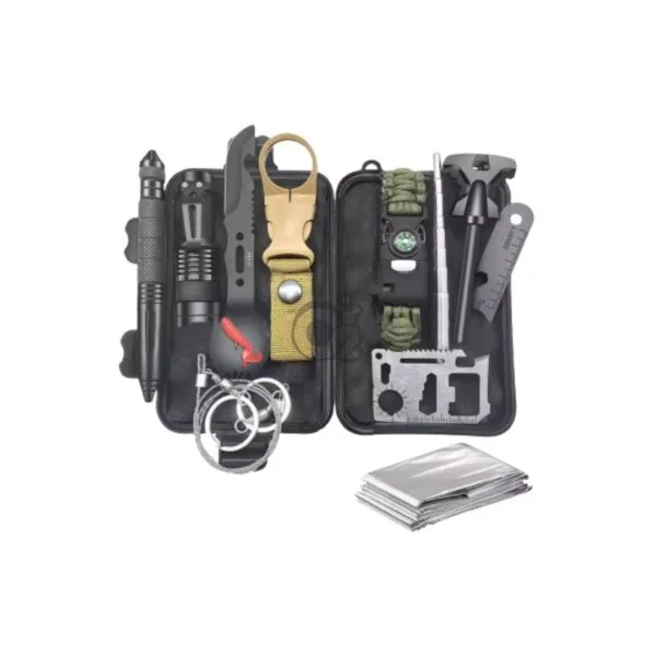 12-in-1 Wilderness Survival Tool Kit - VapeO2 Delivery
