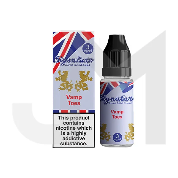 12mg Signature Vapours TPD 10ml E-Liquid (50VG/50PG) - Image 21