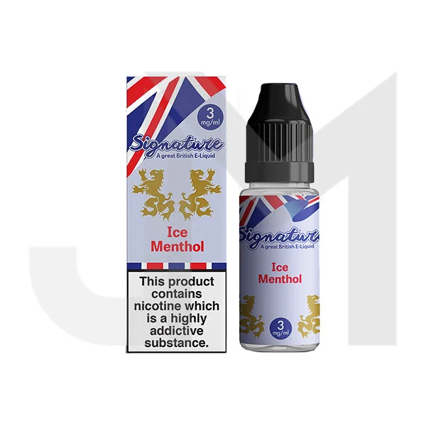 12mg Signature Vapours TPD 10ml E-Liquid (50VG/50PG) - Image 10