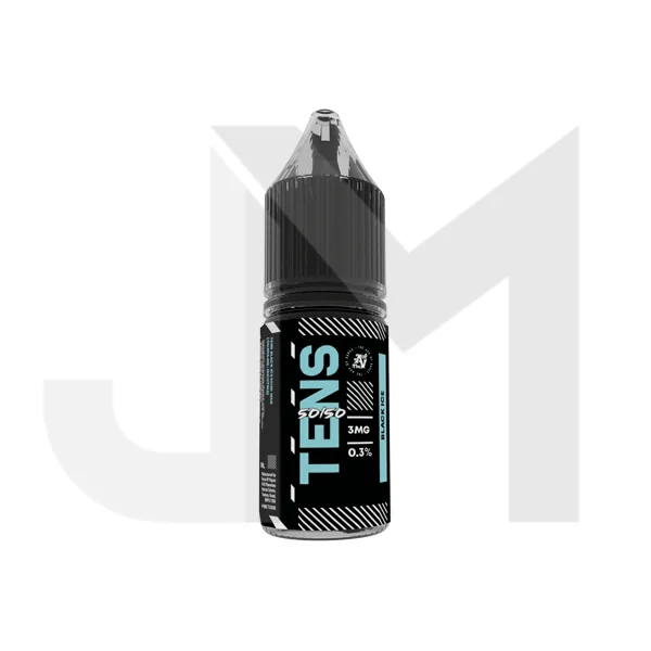 12mg Tens 50/50 10ml (50VG/50PG) - (Full Box) Pack Of 10 - Image 5