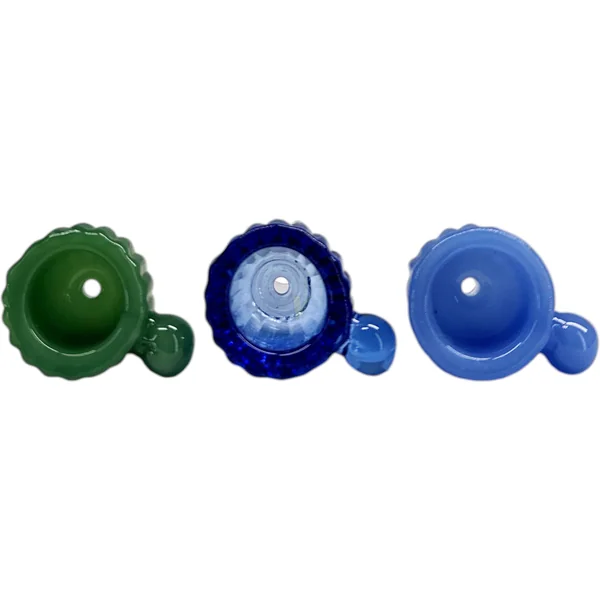 14mm Glass Bowl with Small Handle - Image 2