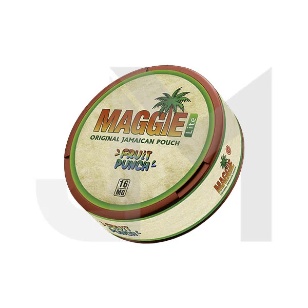16mg Maggie Lite Nicotine Pouches - 20 Pouches - Image 4