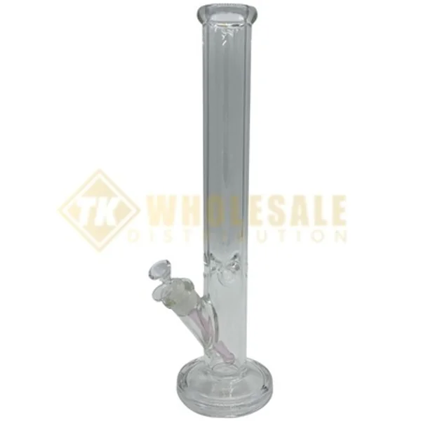 17.5" Straight Glass Water Pipe with Ice Catcher - Image 2
