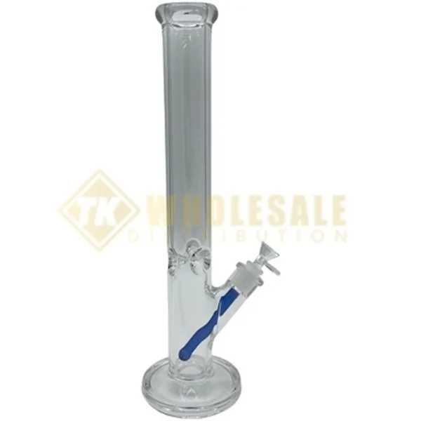 17.5" Straight Glass Water Pipe with Ice Catcher - Image 3