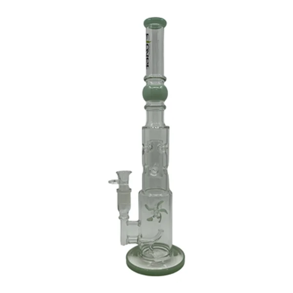 17" Clover Glass Water with Bubble Design and Spinning Wheel - Image 3