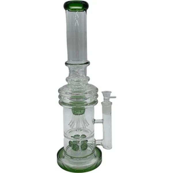 17" Jelly Fish Glass Water Pipe