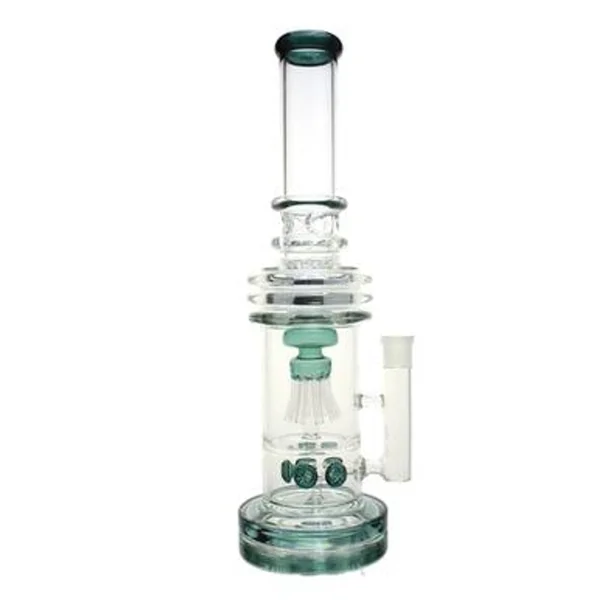 17" Jelly Fish Glass Water Pipe - Image 3
