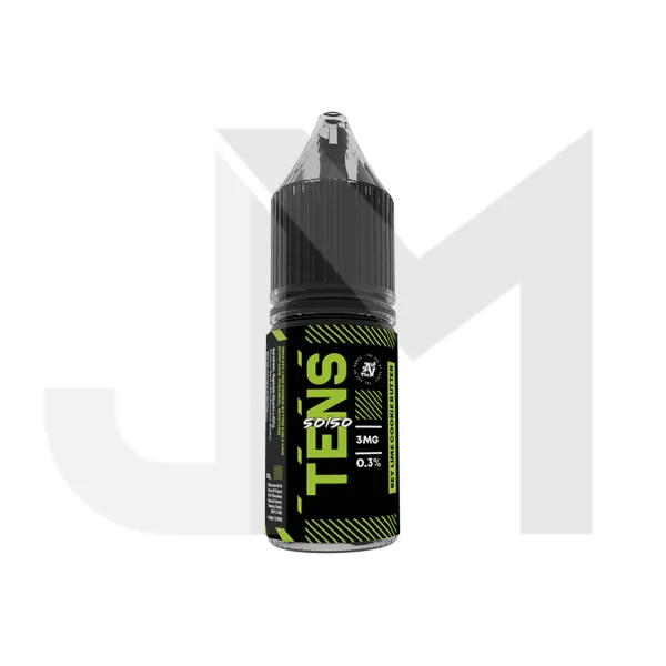 18mg Tens 50/50 10ml (50VG/50PG) - (Full Box) Pack Of 10 - Image 11