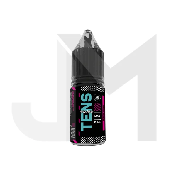 18mg Tens 50/50 10ml (50VG/50PG) - (Full Box) Pack Of 10 - Image 6