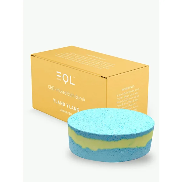 200MG CBD Bath Bomb | Ylang Ylang & Patchouli