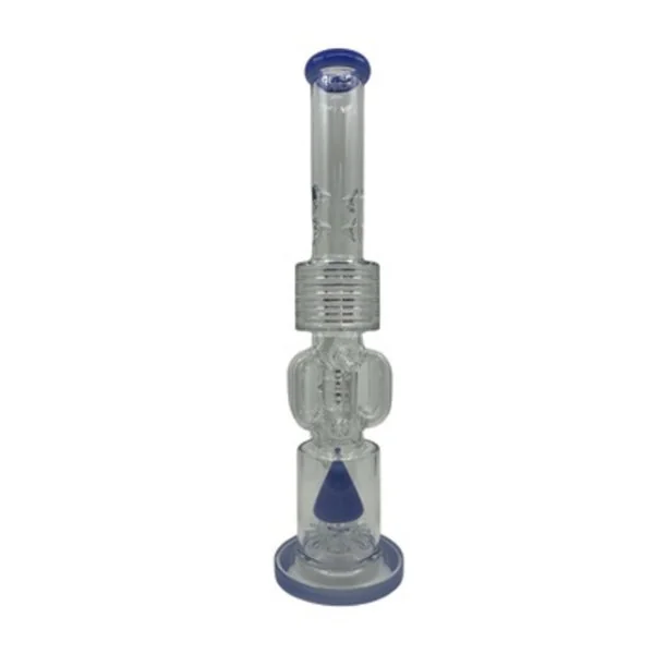 20" Large Tall Chamber Water Pipe w/ Sprinkle Percolators & Ice Catcher