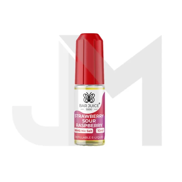 20mg Bar Juice 5000 Nic Salts 10ml (40VG/60PG) - Image 48
