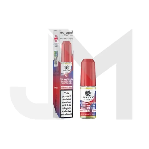 20mg Bar Juice 5000 Nic Salts 10ml (40VG/60PG) - Image 53