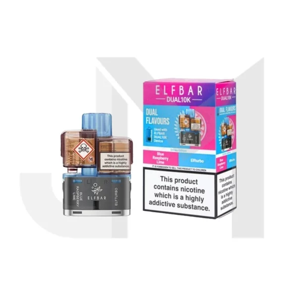 20mg ELFBAR Dual 10K Prefilled Pod Pack 10000 Puffs - Image 2