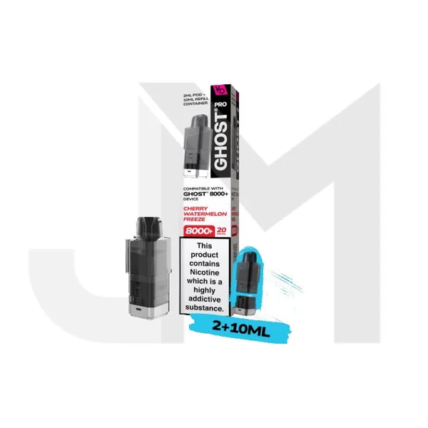 20mg Ghost Pro 8000+ By Vapes Bars Prefilled Pods - Image 11