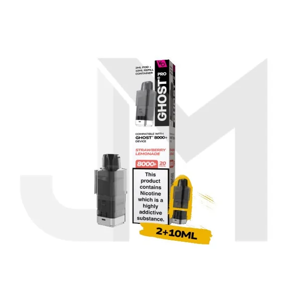 20mg Ghost Pro 8000+ By Vapes Bars Prefilled Pods - Image 23