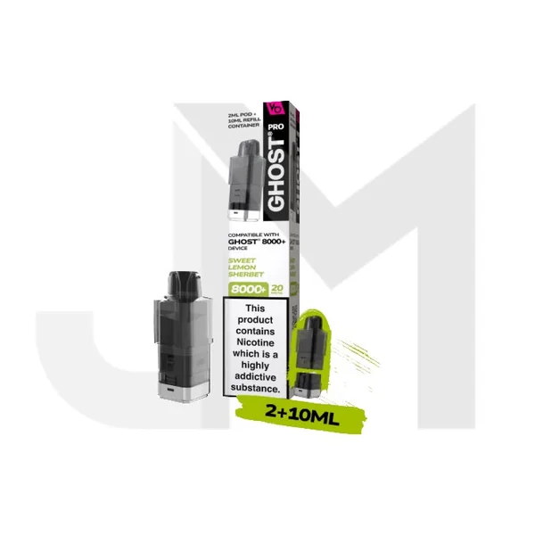 20mg Ghost Pro 8000+ By Vapes Bars Prefilled Pods - Image 27