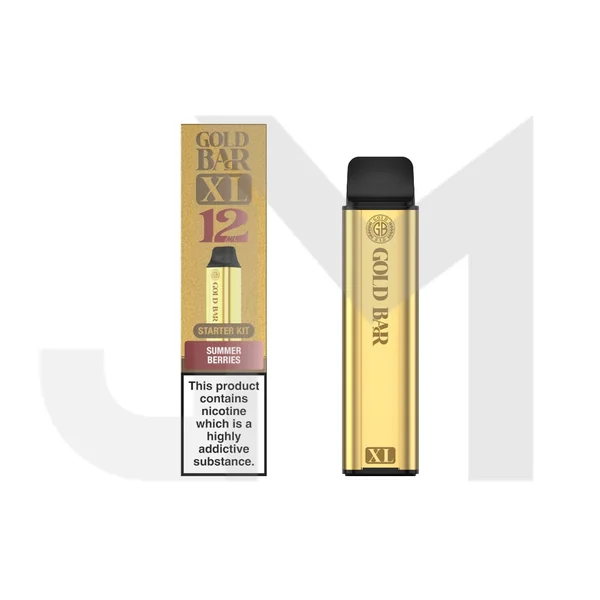 20mg Gold Bar XL Prefilled Pod Vape Kit 10000 Puffs - Image 15