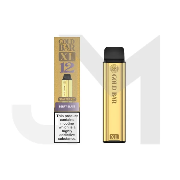 20mg Gold Bar XL Prefilled Pod Vape Kit 10000 Puffs - Image 4