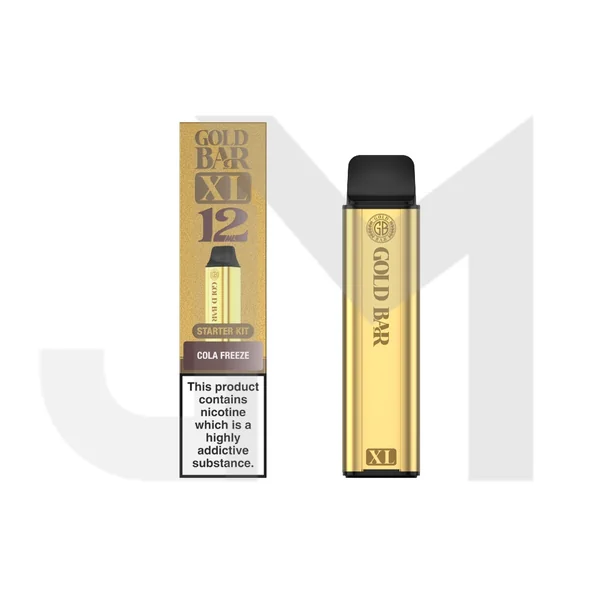20mg Gold Bar XL Prefilled Pod Vape Kit 10000 Puffs - Image 8