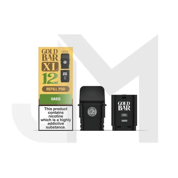 20mg Gold Bar XL Prefilled Replacement Pods - Image 11