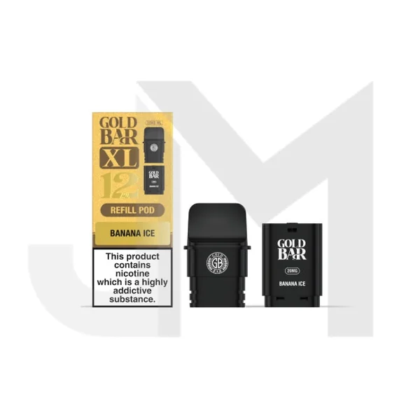 20mg Gold Bar XL Prefilled Replacement Pods - Image 3