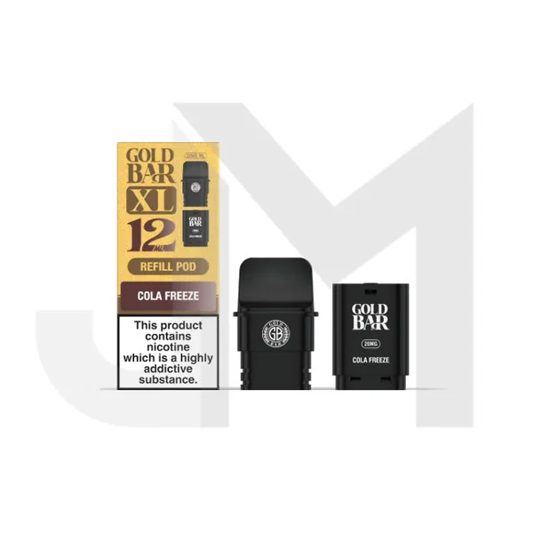 20mg Gold Bar XL Prefilled Replacement Pods - Image 8