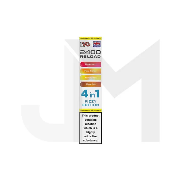 20mg IVG 2400 Reload Multi Edition Prefilled Pods 2ml 2400 Puffs - 4 Pcs - Image 13