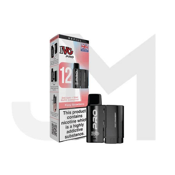 20mg IVG Pro 12 Refill Pod Pack 10000 Puffs - Image 12