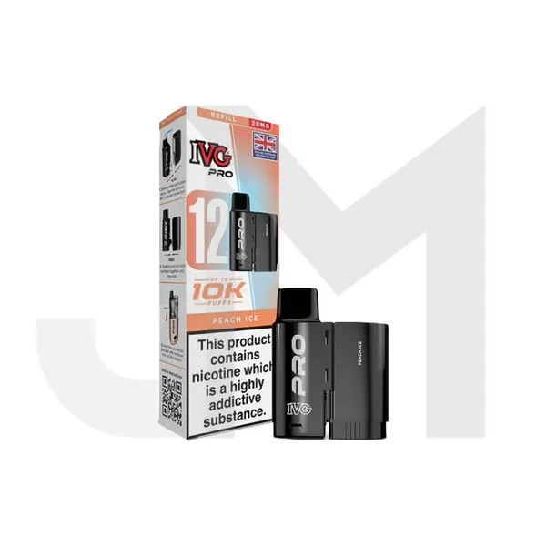 20mg IVG Pro 12 Refill Pod Pack 10000 Puffs - Image 27