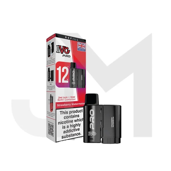 20mg IVG Pro 12 Refill Pod Pack 10000 Puffs - Image 7