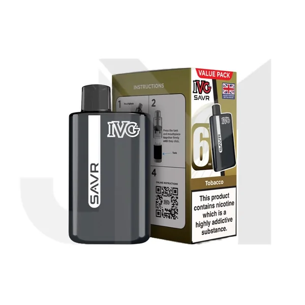 20mg IVG SAVR Prefilled Pod Vape Kit 3000 Puffs - Image 30